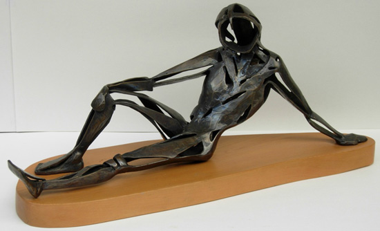 Wendy Bailey bronze sculpture Interlude 550