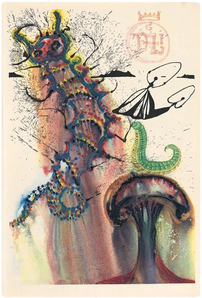 salvador dali illustrations alice1